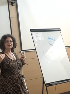 Training Event's main organiser Nili Harnik, on knowing the "Importance of Why"