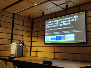 ESR 1 makes an oral presentation at EGU23